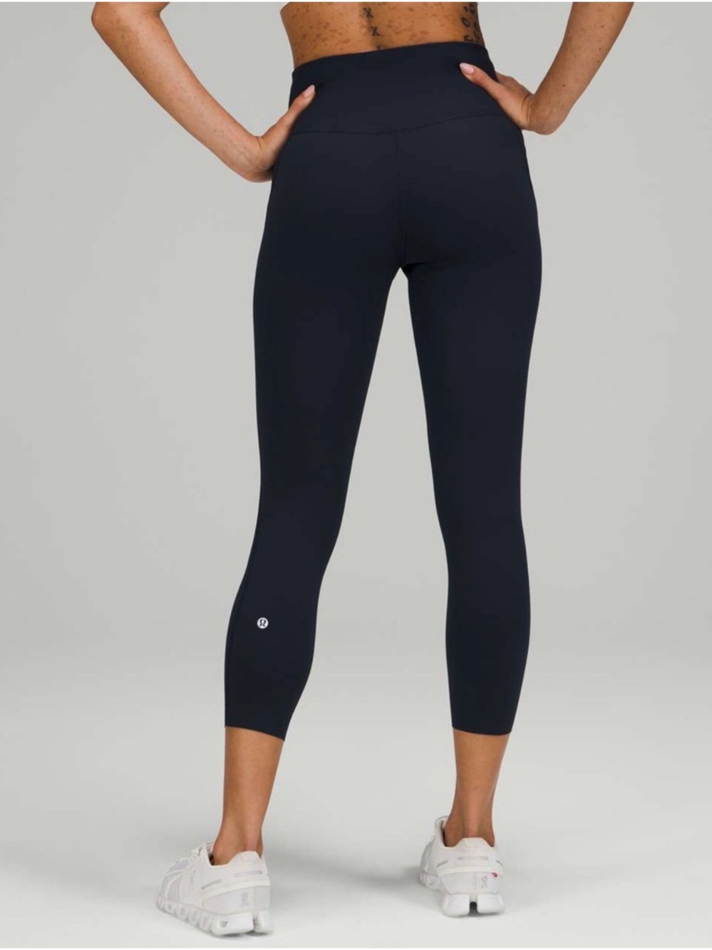 lululemon athletica Navy High-Rise Ankle Crop Leggings